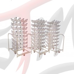 Bobin Boyama Makinası Bobin Taşıyıcıları