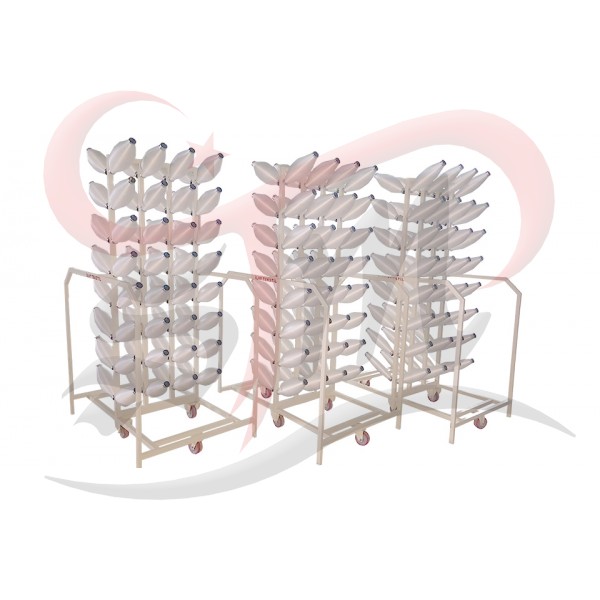 Bobin Boyama Makinası Bobin Taşıyıcıları