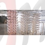 Bobin Boyama Makinası Bobin Taşıyıcıları