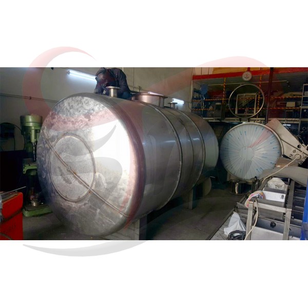 PASLANMAZ ÇELİK KONDENS TANKI 10 TON